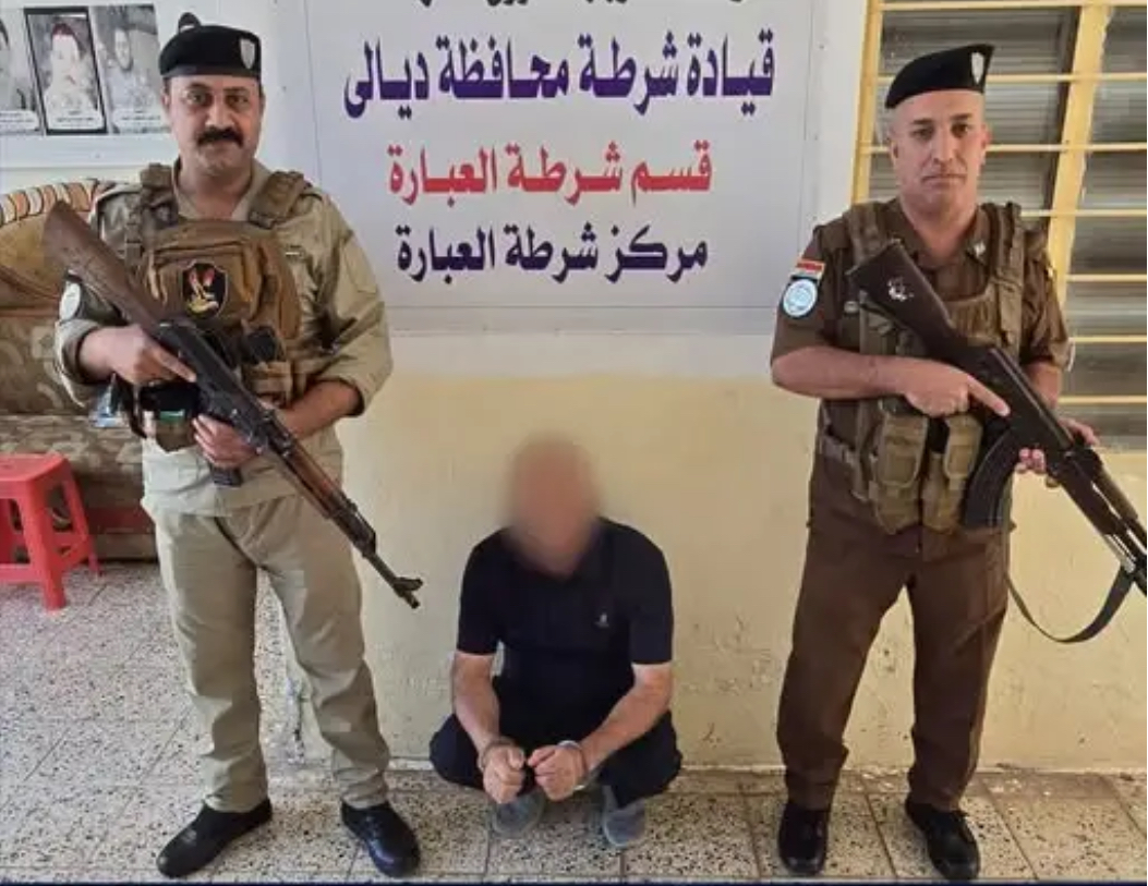 اعتقال مطلوب بقضايا إرهابية في ناحية العبارة بديالى - 