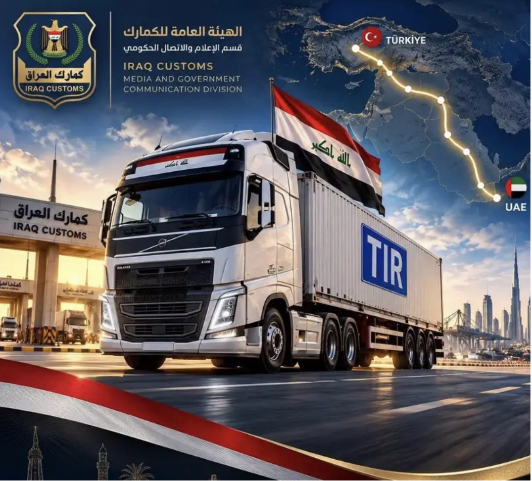 Iraqi Truck Makes Transit Milestone Under TIR System on Route from Turkey to UAE