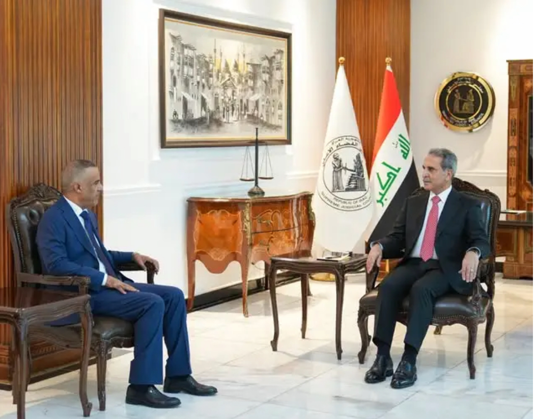 Iraq’s Supreme Judicial Council Chief and Defense Minister Review Legal Solutions for Ministry-Related Cases